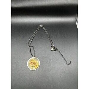 Homemade Bottle Cap Map Mom Necklace With Long Chain Club Soda